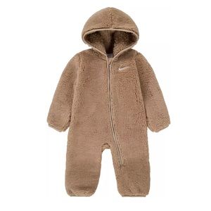 Nike Baby Hooded Sherpa Coverall NWT
